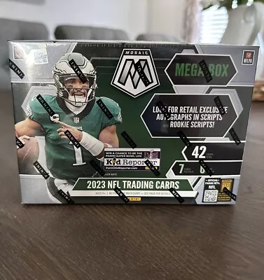 2023 Panini Mosaic Football NFL Trading Card Mega Box  SEALED TARGET VERSION • $76.95