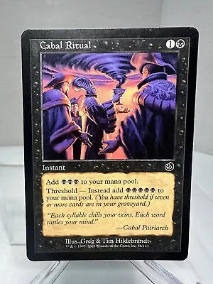 Cabal Ritual Torment Non Foil MTG Black Instant Card • $10.99