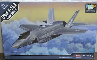 Academy F-35 A Lightning II 1/72 Jet Aircraft Model Kit 12507 -FACTORY SEALED C3 • $24.95