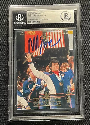 Mike Eruzione Signed 1996 Upper Deck Team Usa Card Beckett Auto Miracle On Ice • $79.99