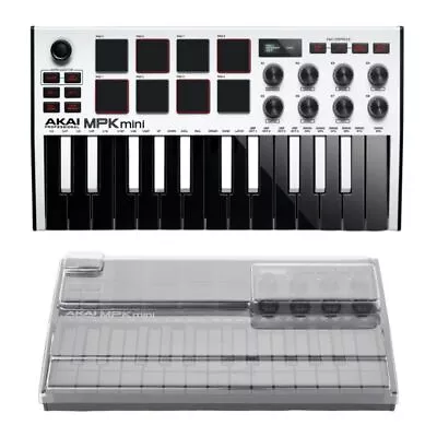 Akai Professional MPK Mini MK III 25-key White MIDI Keyboard Controller Bundle • $139