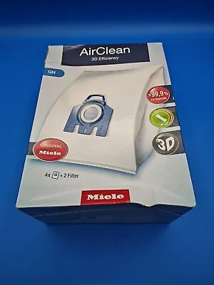 Original Miele AirClean GN3D Efficiency 2 Filters 4 Bags With Original Packaging • $14.54