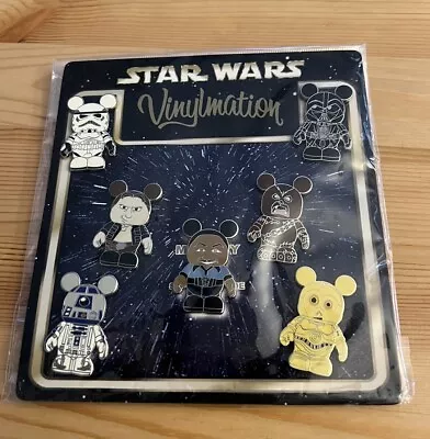 Disney Pin 2010 STAR WARS Vinylmation Collection Series Mystery Pin Set - Lando • $39.95