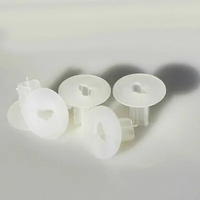 £8.99 • Buy 10 X Clear Twin Wall Grommets Shotgun Cable Tv Satellite Entry Exit Hole Cover