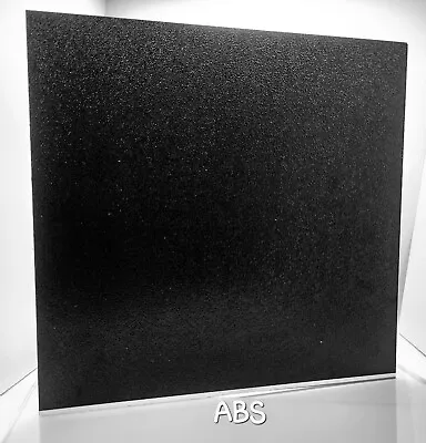 Black Abs Plastic Sheet 1/8  X 24  X 48  Vacuum Forming Rc Body Hobby- • $41.37