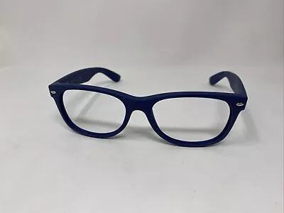 RAY BAN NEW WAYFARER RB2132 811/32 MATTE RUBBER NAVY BLUE 55/18 55mm S488 • $75