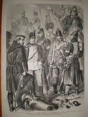 Austria Prussia Army Uniforms 1864 Print • £9.99