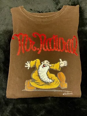 Vintage Robert Crumb Mr Natural T-Shirt Comic Adult 4XL Graphic Great Condition • $17