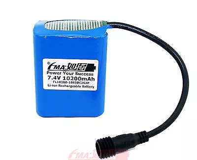 Protected 7.2V 73.5WH Li-ion Battery For Magicshine Bike Light Flashlight 2S3P • $46.95