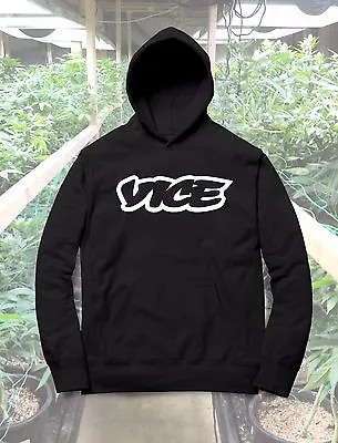 VICE News Media - Black Pullover Hoodie - Hooded Sweater - USA Seller • $36