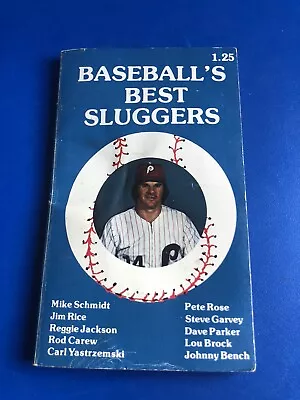 Baseball's Best Sluggers (1979) Vintage Paperback Book - (Bob Hunter) • $12.18