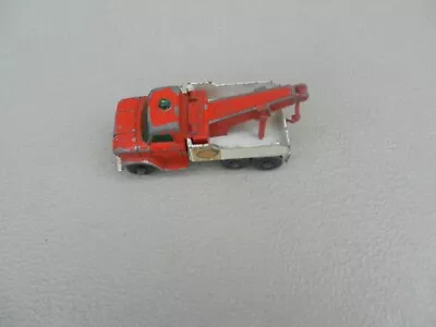 1968 Lesney Esso Ford Heavy Wreck Truck Die Cast Matchbox Car Red 3  Long NO. 71 • $14.99