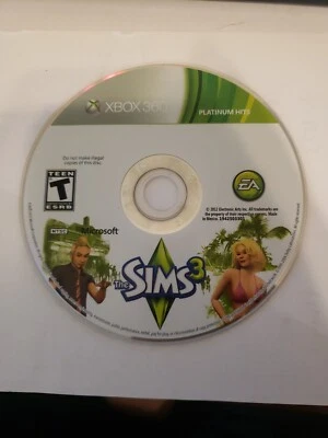 The Sims 3 (Microsoft Xbox 360 2010) NO TRACKING - DISC ONLY • $6.69