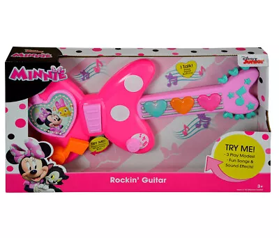 Minnie Mouse Disney Junior Bow-Tique Rockin' Pink Guitar Instrument Play Set • $34.78