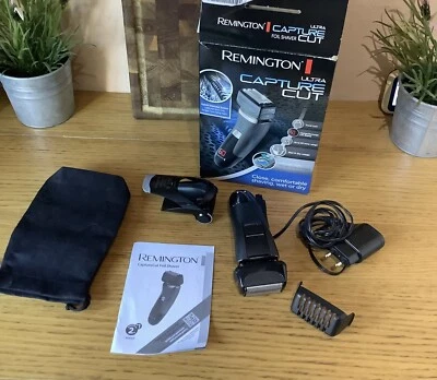 £20.99 • Buy Remington XF8707 Capture Cut Electric Waterproof Shaver, Wet & Dry - Used