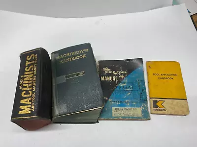 Books Used Machinist Handbooks • $135