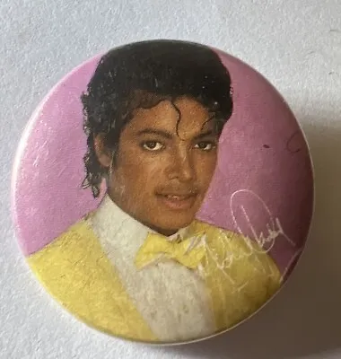 Vintage Michael Jackson Pin Button 1.5” • $10.19