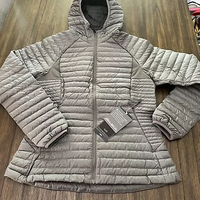 Eddie Bauer Men's MicroTherm 2.0 Down Jacket Storm Size Medium Gray Carbon Puffy • $99.99