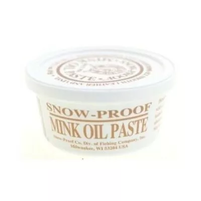 Fiebing SNMO00P003Z 3oz Mink Oil Paste Snow & Waterproof Leather Conditioner • $12.99