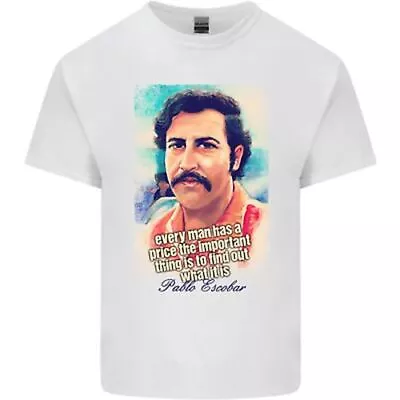 Pablo Escobar Quote Cocaine Drug Culture Mens Cotton T-Shirt Tee Top • $24.55