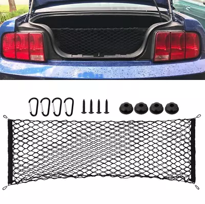 Envelope Vertical Style Web Rear Trunk Cargo Net For FORD MUSTANG 2005-2014 • $19.19