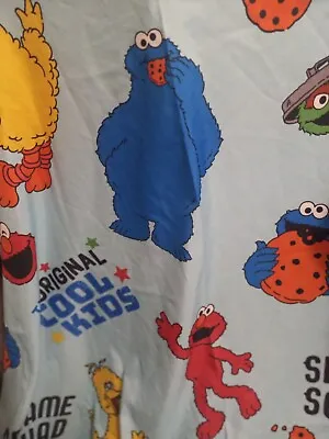 Sesame Street Twin Flat Sheet Original Cool Kids • $4.99