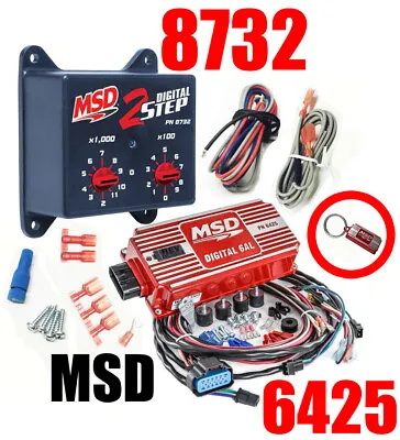 MSD Ignition 6425 Digital 6AL Ignition Control With Rev Control With 8732 2-Step • $529.95