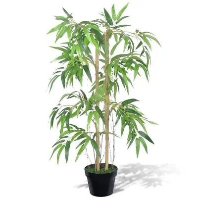 $64.22 • Buy Large Artificial Bamboo Plant Outdoor Indoor Potted Tree Home Office