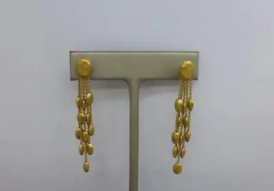 Marco Bicego Siviglia Five Strand Dangle Drop Earrings In 18kt Yellow Gold • $1795