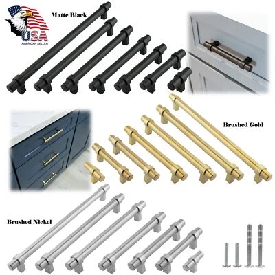 $30.28 • Buy Stainless Steel Kitchen Cabinet Handles Bar Pulls Bathroom Drawer Knobs Wardrobe