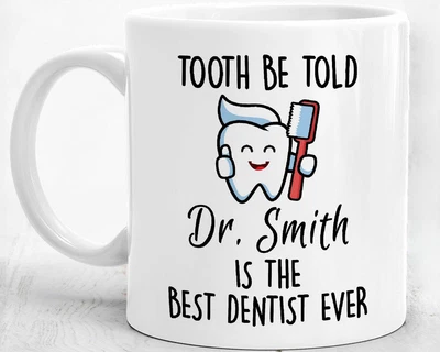 £17.01 • Buy Dental Gifts Dental Graduation Gifts Dentistry Gift Personalized Dentist Mug
