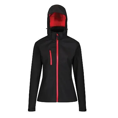 Regatta Womens/Ladies Venturer 3 Layer Membrane Soft Shell Jacket RG5518 • £21.27