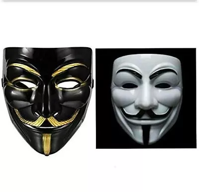 Face-Mask Perfect Fit Cosplay Protest V For Vendetta Suite For Halloween  Theme • $91.22