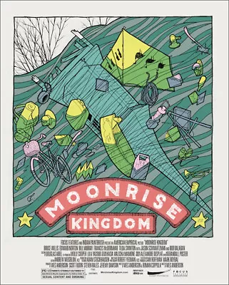 Moonrise Kingdom By Jay Ryan - Rare Sold Out Mondo Print • $145