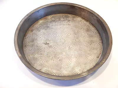 Vintage Ovenex Starburst N-29  9  Pie Plate Tin USA Made • $12