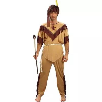 Rubies Forum Native American Indian Men's Fancy Dress Costume • £15.99