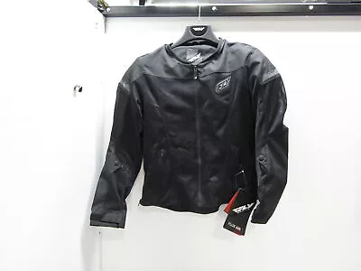 Fly Racing Mens Flux Air Mesh Protective Moto Jacket Size Medium Black 477-4070M • $19.99