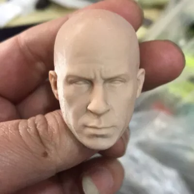 Unpainted 1/6 Scale Fast & Furious Vin Diesel Head Sculpt Fit 12  ML Figure • $10.44