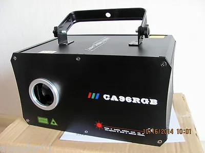 800mW RGB Full Color Scanner Laser Light Projector DJ Laser Stage Lighting Disco • $379.05
