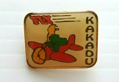 Fly Kakadu - Northern Territory - Souvenir Enamel Metal Hat Lapel Badge Pin • $14.98