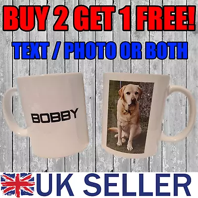 Mug Printing Personalised Custom Photo & Message Mug Cup Image Christmas Gift • £7.99