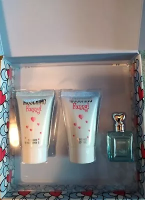 Moschino FUNNY MINI Boxed EDT Perfume GIFT SET For WOMEN (See Description) • $29.99