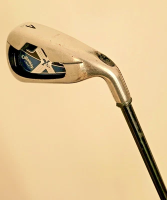 $59.90 • Buy Callaway Golf X 18 #4 Iron - Graphite Shaft In Reg Flex - System 75