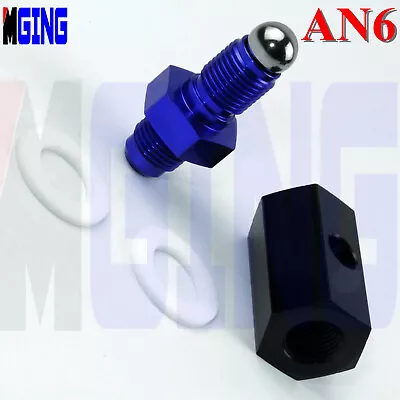 AN6 6AN AN-6 Check Valve Roll Over Fuel Cell Tank Fitting Adapter Rollover 10pcs • $114.20