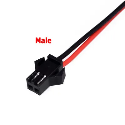 10 Pcs/5 Pair SM Male Female Plug 2/3/4/5/6 Pin Connector 2.54mm LED Lamp 26AWG • £2.52
