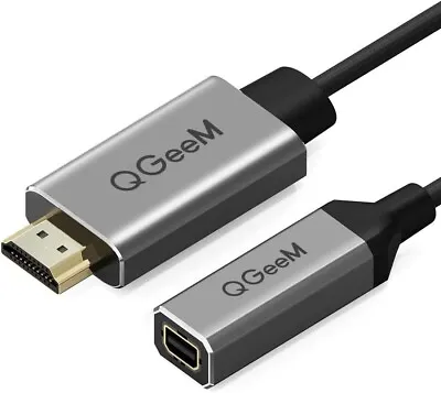 QGeeM HDMI Male To Mini DisplayPort DP Female Adapter Converter For HDMI Devices • $39.99