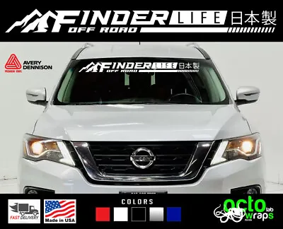 Fit Nissan Pathfinder R51 R50 Windshield Decal Sticker Parts Accessories Engine • $46.13