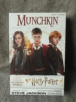 USA-OPOLY | Munchkin: Harry Potter | Board Game | Ages 11  | 3-6 Players | NEW • £9.99