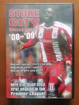 £4.49 • Buy Stoke City FC Season Review - 2008/2009 (DVD)-PREMIER LEAGUE DEBUT SEASON