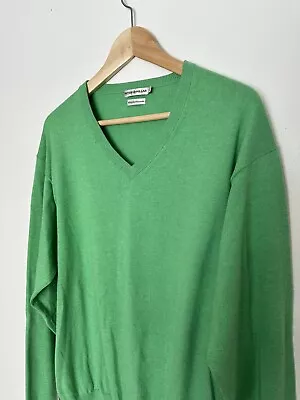 Peter Millar Cashmere Blend V Neck Sweater Size L • $38